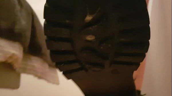 bootsole and spit