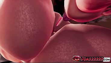 Miranda: Sexy Girl in Pantyhose 3D Hentai - Hot Pussy Fingering Teasing, Standing G-Spot Stimulation with Loud Moans, Pussy Licking on Bed Leading to Squirt