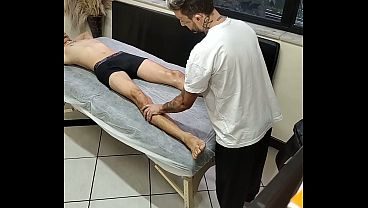 Casado nervoso na minha maca