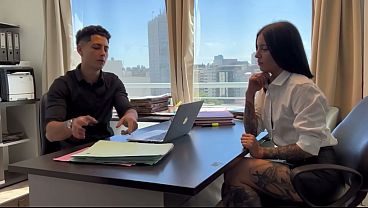 POV fuck with my hot secretary