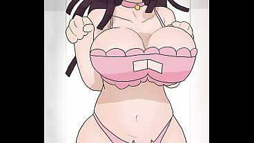 Mikan Tsumiki's sad cat dance