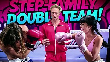 Family Boxing Training - Beca Barbie, Clarke Kent, Axel Haze