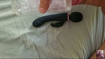 Ring512 masturbation with dildo and fleshlight