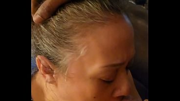 Latina granny gives me that mouth...