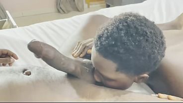 Sexy African teen loves her neighbor’s big dick