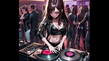 Hornyvanstevie AI - Anime Sexy DJ Synthwave Retrowave
