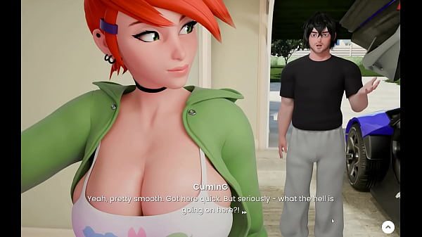 Mansion Days [ TABOO Hentai Game ] Ep.1 Going back to my HOT STEP FAMILY after getting fired !