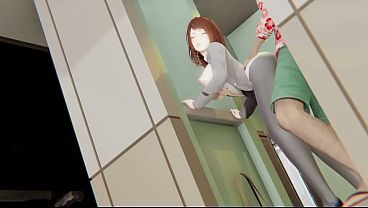 My Hero Academia Hentai - Uraraka having sex in a public toilet - Japanese Asian Manga Anime Cartoon Game Porn Video Animation