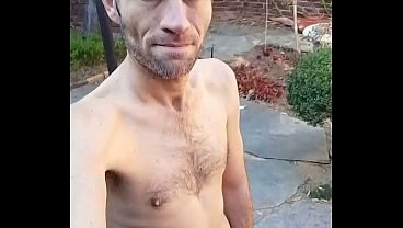 Pissing outside