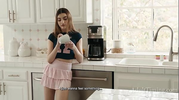 Denied by Boyfriend, a Horny Stepdaughter Seduces Her Stepdad