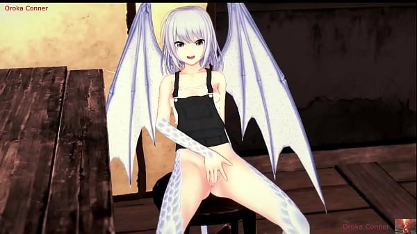 Blue-Haired Scaly Tease: Nyx Fingers Herself Silly – Scales Shaking, Pussy Dripping!