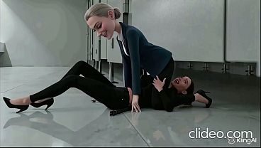 Hot ticklish Latina office worker gets tickled with belly raspberries by her boss (AI Generated) ***MESSAGE FOR FULL VIDEO***