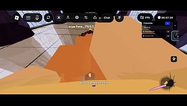 Goob macetando a bundo do cosmo no Roblox (dandys world)