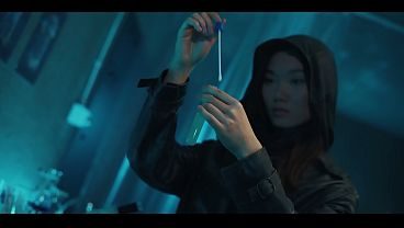 Asian & Brunette Lesbian Seduction - Lezdom Mind Control Vampire Sex