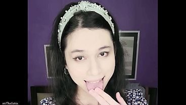 your sexy tgirlfriend DaniTheCutie licks her butt just for you