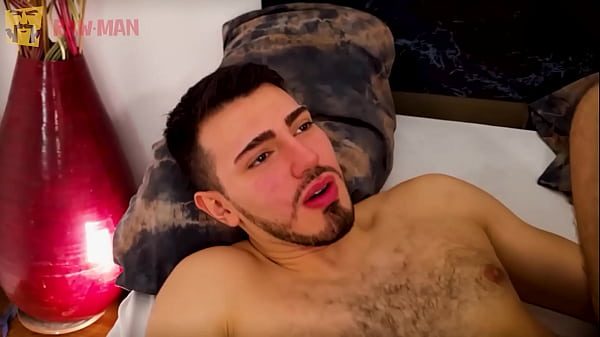 GUIPOLLACO explores ANDY's hairy body until he climaxes. 2