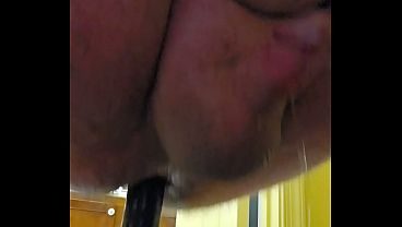 Me riding a 7 inch dildo in my tight asshole