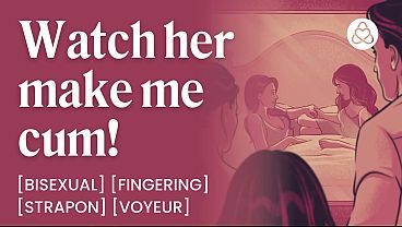 ASMR Audio Porn: Bisexual Wife Fucks Her Girlfriend in Front of Her Husband – Strapon & Voyeur –  Erotic Audio Roleplay for Women