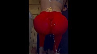Roommate Pisses On Me And Fucks My Fat Ass Before My Husband Comes Homes