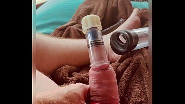 Mushroom Head Nipple Pump Session - May 2026 Gains Fleshlightman1000