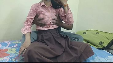 Indian college student ke sath boyfriend room per chudai in hindi fuck
