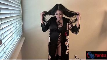 Horny Asian Laci Aioki Moans Softly As She Plays With Her Toys