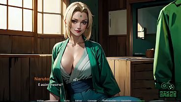 Hogakes Life, episodio 3 - Naruto e clones das sombras fudendo Tsunade, Jogo pornô de Naruto