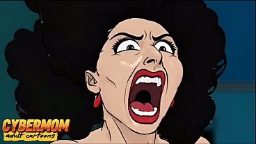 Married Slut Housewife Fucks Stranger and Doesn't Notice Husband Returns Home from Work. Cartoon Cheating