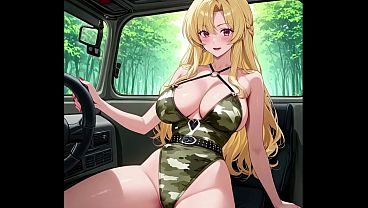 Hornyvanstevie AI - Anime Girl Tease (Music Video) LoFi with Anime Voices