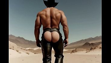 AI-Generated Cowboys in the Desert  Cinematic Western Visual