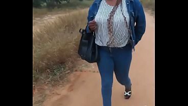 BBW MILF’s Wild Forest Adventure with a Young BBC
