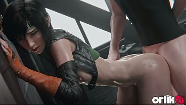 Yuffie (Final Fantasy 7) Tight Pussy & Big Ass Fuck with Creampie Finish - 3D Hentai Animation