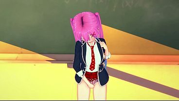 Pink Haired Girl Pleasuring Herself - Hot Hentai Preview