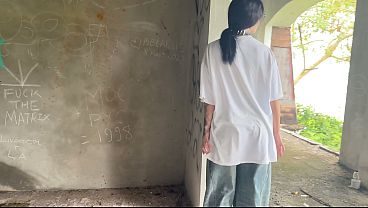Fucked an alt girl in an abandoned building