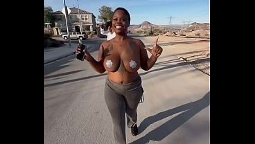 Gibby The Clown & Siren Nudist Taking A Stroll Through Henderson NV