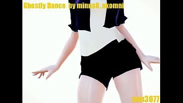 【MM3077】Short Hair Girl Ghostly Dance