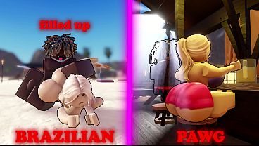 Met This PAWG Brazilian In Bar and I DESTROYED Her BBL (ROBLOX)