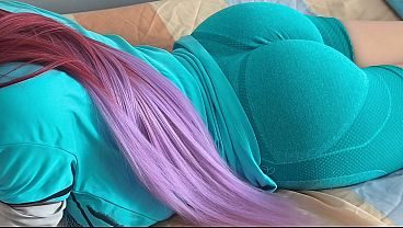 Beautiful gymnast with a big ass wants to have sex without a condom all night long - Sports Porn Channel (Over 18)