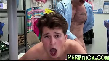 Skinny Twink Perp Takes Cock nasty and raw