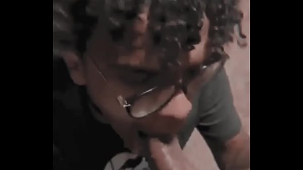 Letting him fuck my mouth till he cums
