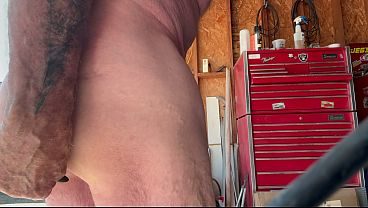 Jesus 11021 milking his prostate