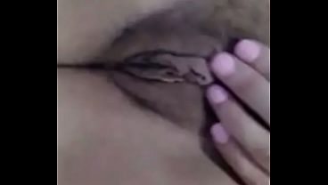 Hairy Bush Pussy Tease and Gentle Finger Play Close Up