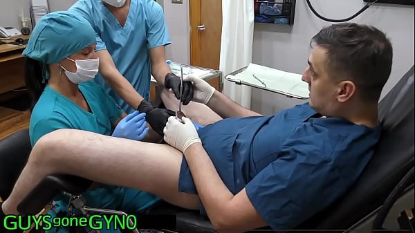 Male & Female Nurses Learn To Sound Dr. Canada's Penis