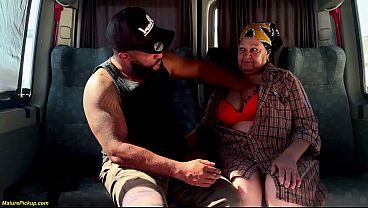 crazy 73 years old mom picked up for anal bus sex