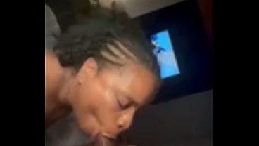 BBW SUCKS & FUCKS til I creampied