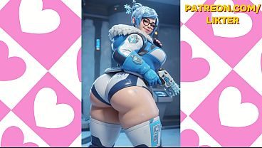 MEI FROM OVERWATCH SHOW BIG ASS - [AI]
