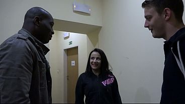 Cuck Licks Up BBC Cum and Feeds It to His Wife Elisa DTW3256