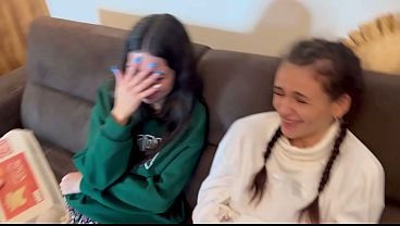 They picked up some beautiful students and had group sex