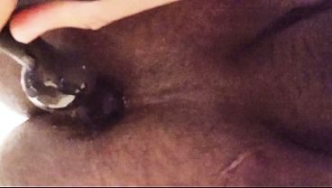 Fucking with my butt plug