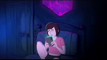 SuPer HoT blue monster guy makes werid ass noises
